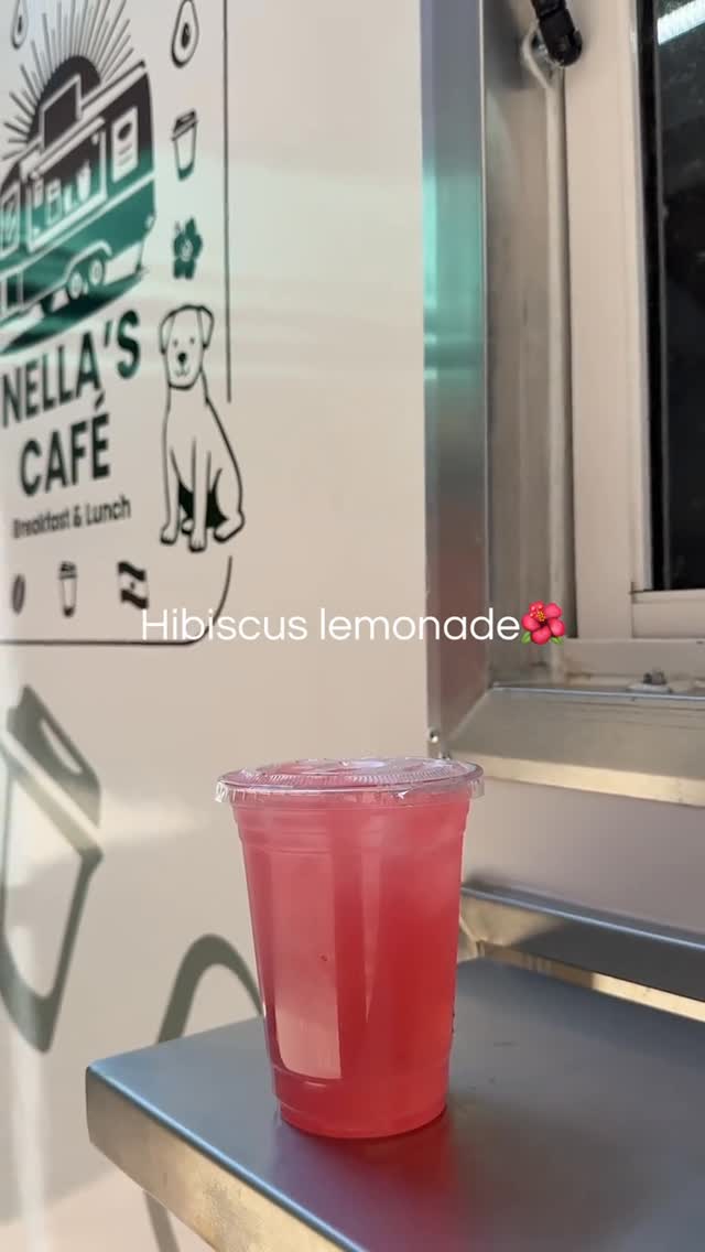 Hibiscus lemonade and refreshers